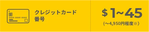 クレジットカード番号