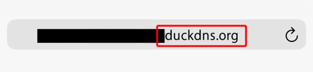 Duck DNSのサービスを利用したサイト