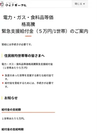 マイナポータルの詐欺サイト