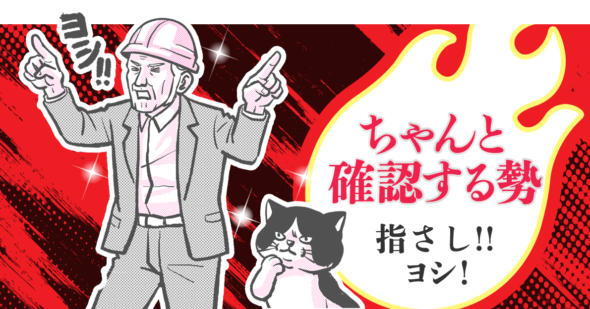 ちゃんと確認する勢