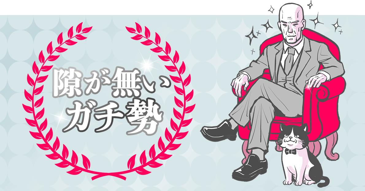 隙が無いガチ勢
